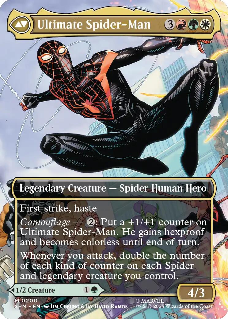 Miles Morales (0200) (Borderless) [Marvel's Spider-Man] | Exor Games New Glasgow