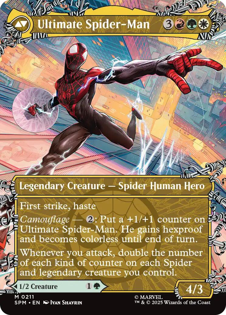 Miles Morales (0211) (Borderless) [Marvel's Spider-Man] | Exor Games New Glasgow