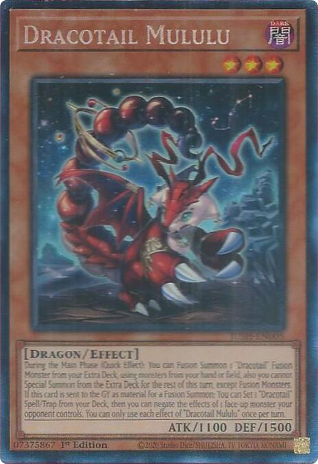 Dracotail Mululu (CR) [JUSH-EN005] Collector's Rare | Exor Games New Glasgow