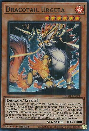 Dracotail Urgula (Super Rare) [JUSH-EN004] Super Rare | Exor Games New Glasgow