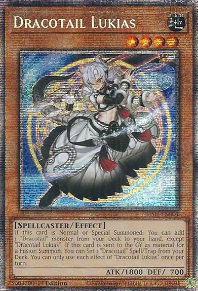 Dracotail Lukias (Starlight Rare) [JUSH-EN001] Starlight Rare | Exor Games New Glasgow