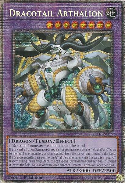 Dracotail Arthalion (Starlight Rare) [JUSH-EN006] Starlight Rare | Exor Games New Glasgow