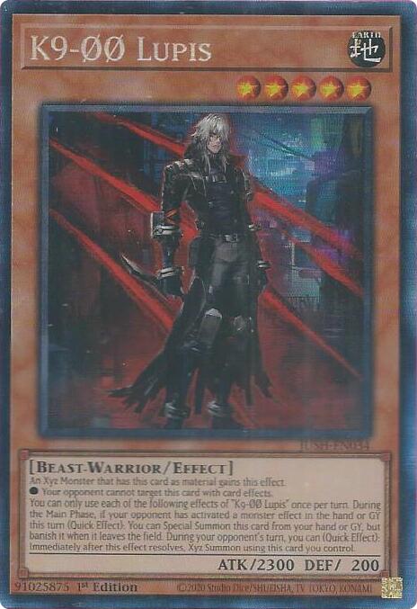 K9-00 Lupis (CR) [JUSH-EN034] Collector's Rare | Exor Games New Glasgow