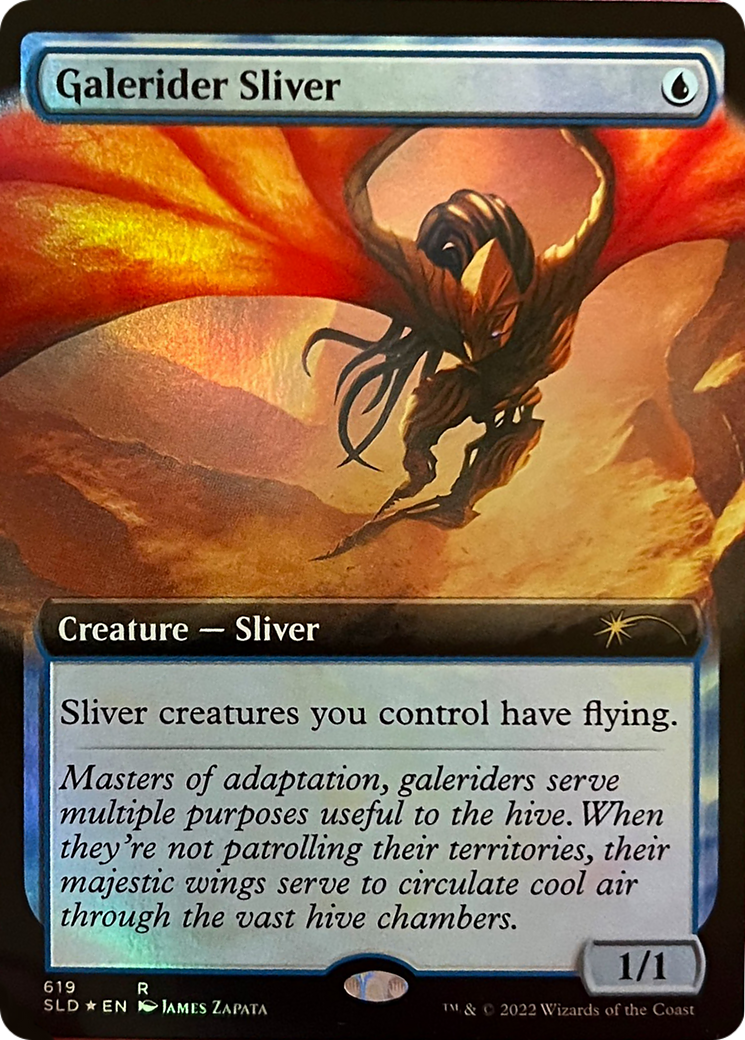 Galerider Sliver (Extended Art) [Secret Lair Drop Series] | Exor Games New Glasgow