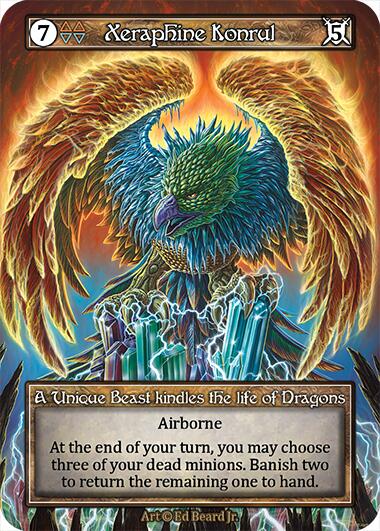 Xeraphine Konrul (Foil) [Dragonlord] | Exor Games New Glasgow