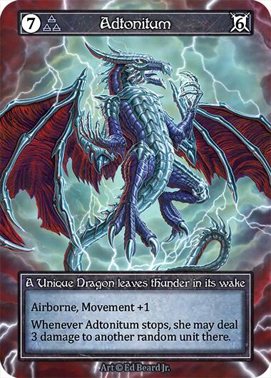 Adtonitum (Foil) [Dragonlord] | Exor Games New Glasgow