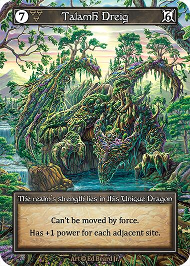 Talamh Dreig (Foil) [Dragonlord] | Exor Games New Glasgow