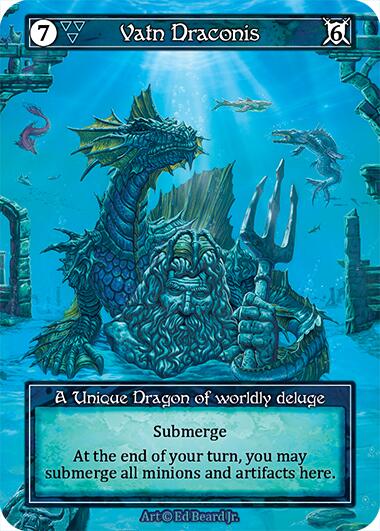 Vatn Draconis (Foil) [Dragonlord] | Exor Games New Glasgow