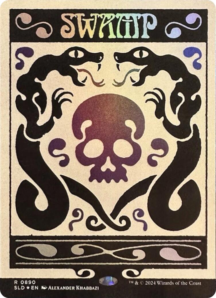 Swamp (0890) (Rainbow Foil) [Secret Lair Drop Series] | Exor Games New Glasgow