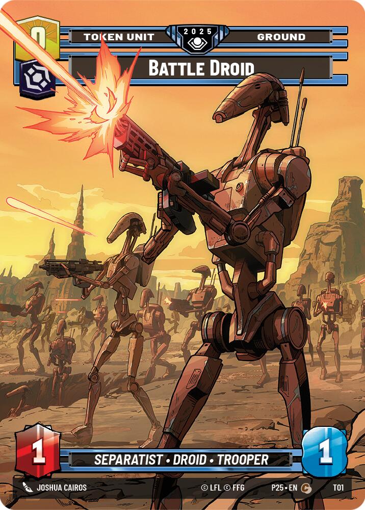 Battle Droid // Clone Trooper (T01 // T03) (T01 // T03) [Organized Play Promos] | Exor Games New Glasgow