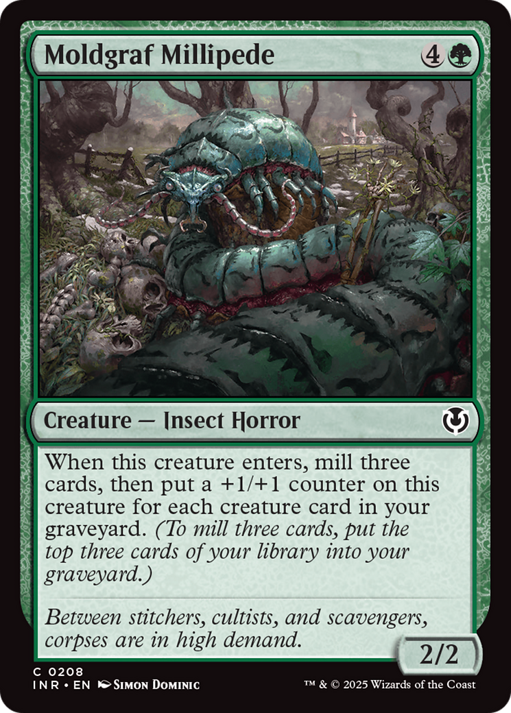 Moldgraf Millipede [Innistrad Remastered] | Exor Games New Glasgow