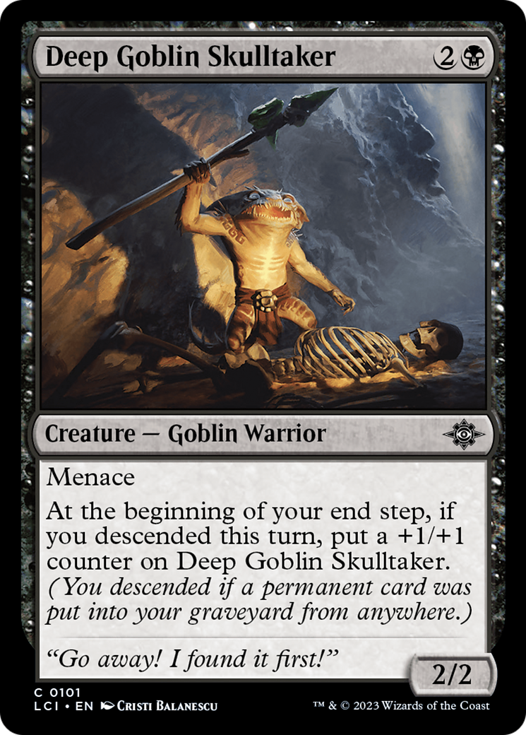 Deep Goblin Skulltaker [The Lost Caverns of Ixalan] | Exor Games New Glasgow