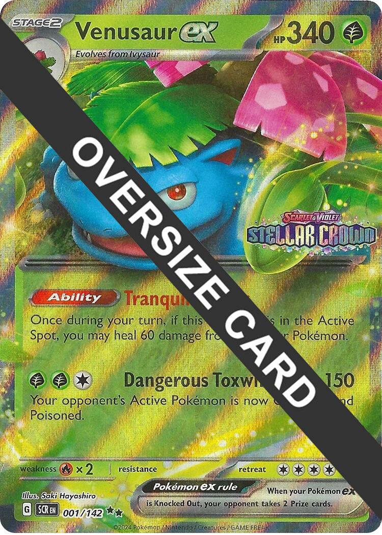 Venusaur ex (001/142) (Jumbo Card) [Miscellaneous Cards] | Exor Games New Glasgow
