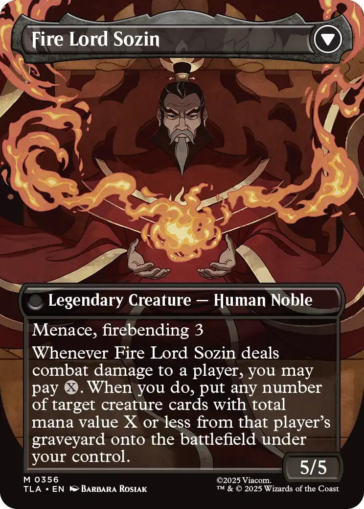 The Rise of Sozin (Borderless) [Avatar: The Last Airbender] | Exor Games New Glasgow