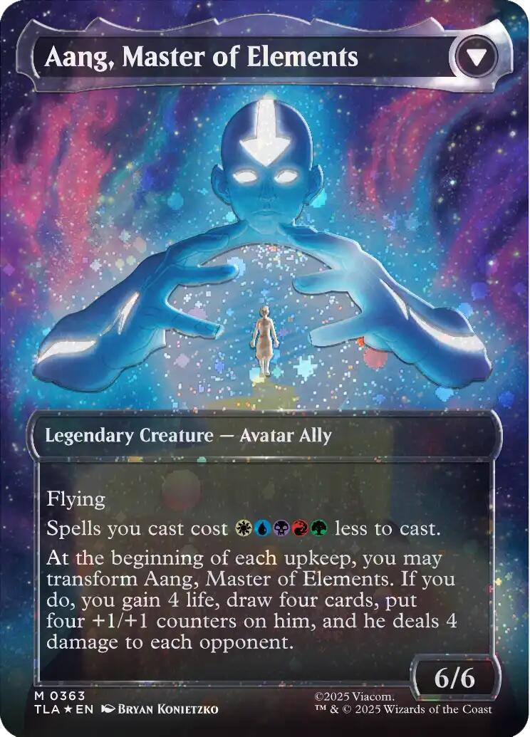 Avatar Aang (Raised Foil) [Avatar: The Last Airbender] | Exor Games New Glasgow