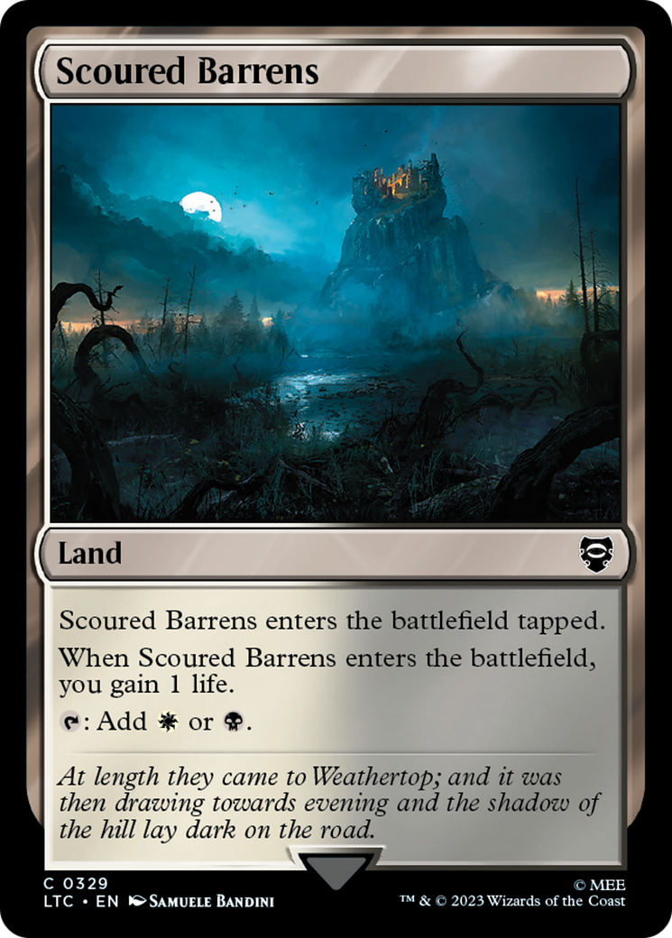 Scoured Barrens [The Lord of the Rings: Tales of Middle-Earth Commander] | Exor Games New Glasgow
