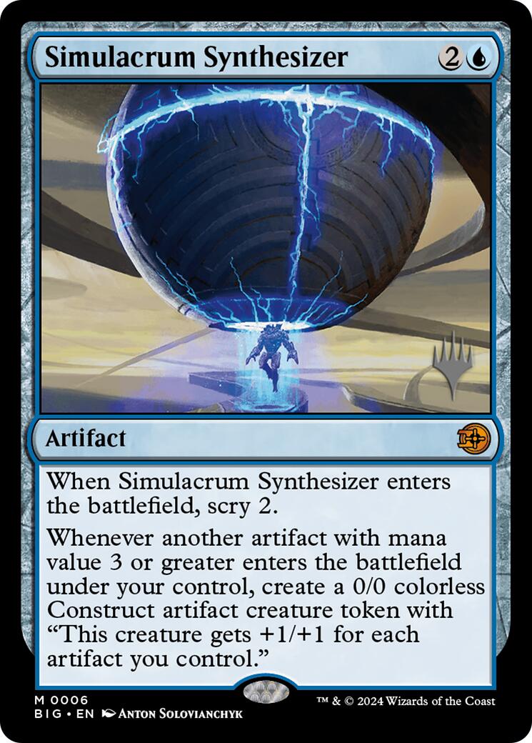 Simulacrum Synthesizer [Edge of Eternities Promo Pack] | Exor Games New Glasgow