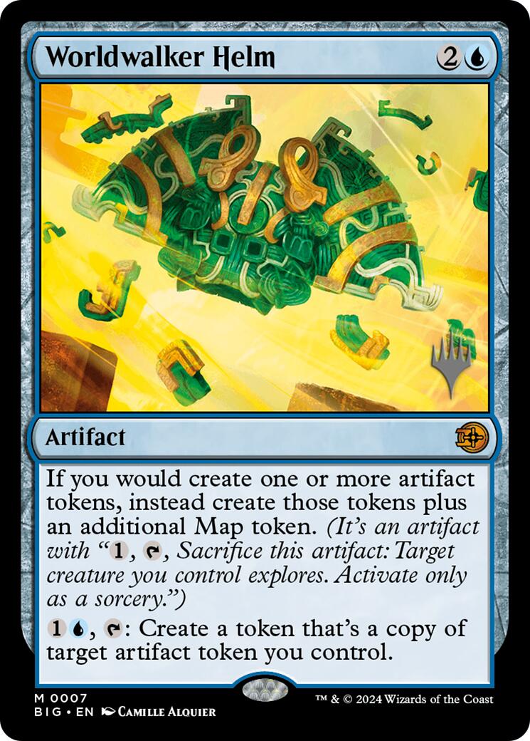 Worldwalker Helm [Edge of Eternities Promo Pack] | Exor Games New Glasgow