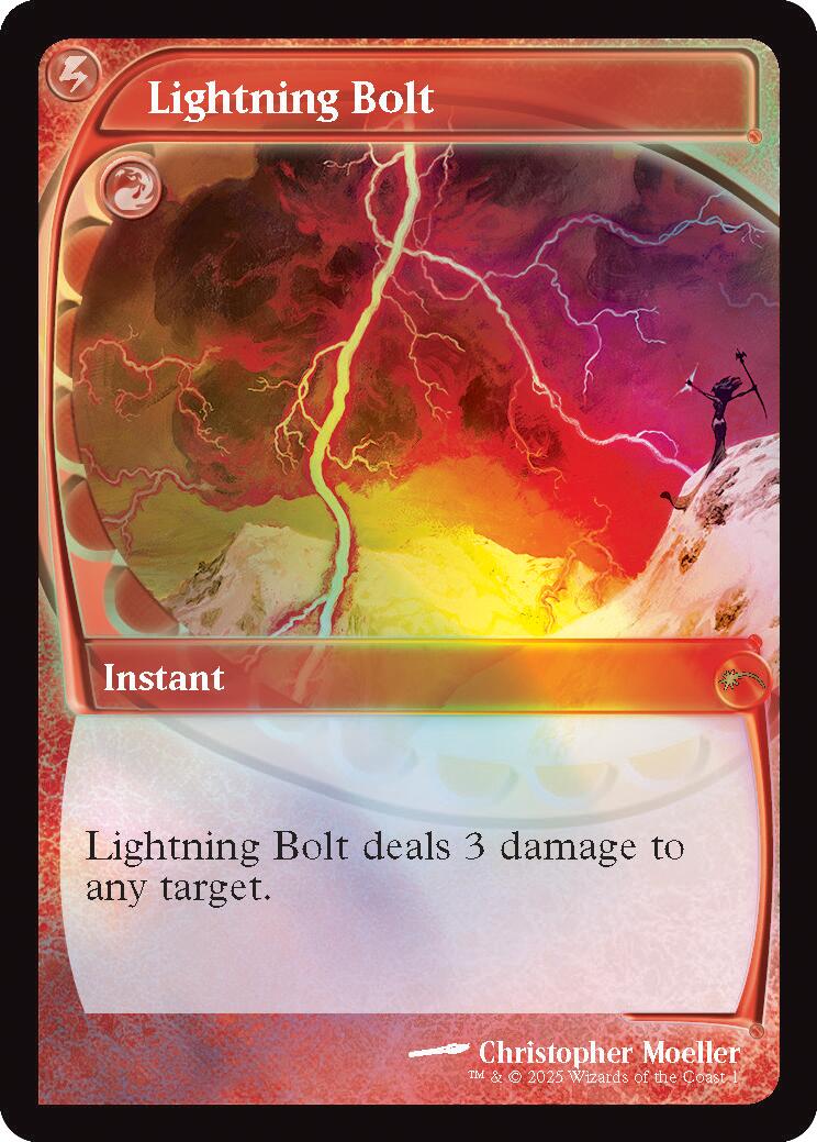 Lightning Bolt (Retro Frame) [Secret Lair Drop Series] | Exor Games New Glasgow