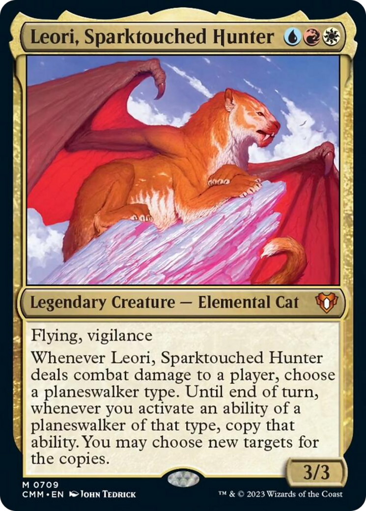 Leori, Sparktouched Hunter [Commander Masters] | Exor Games New Glasgow