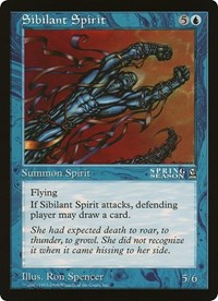 Sibilant Spirit (Oversized) [Oversize Cards] | Exor Games New Glasgow