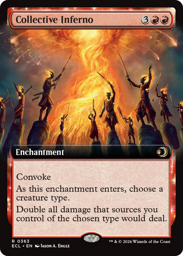 Collective Inferno (Extended Art) [Lorwyn Eclipsed] | Exor Games New Glasgow