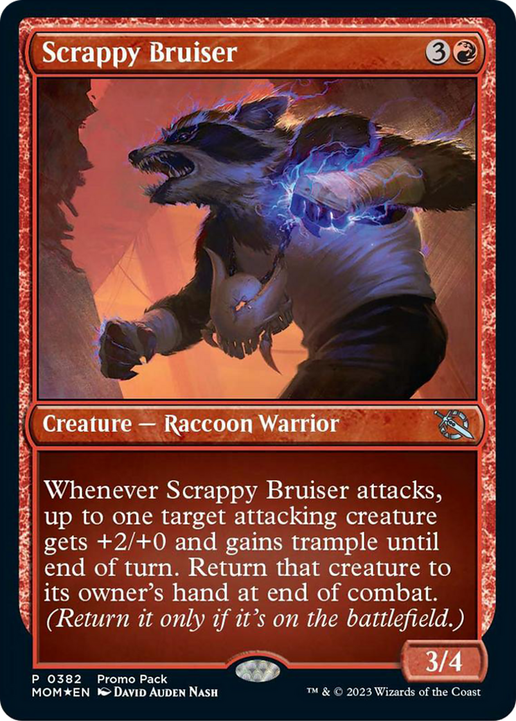 Scrappy Bruiser (Promo Pack) [March of the Machine Promos] | Exor Games New Glasgow