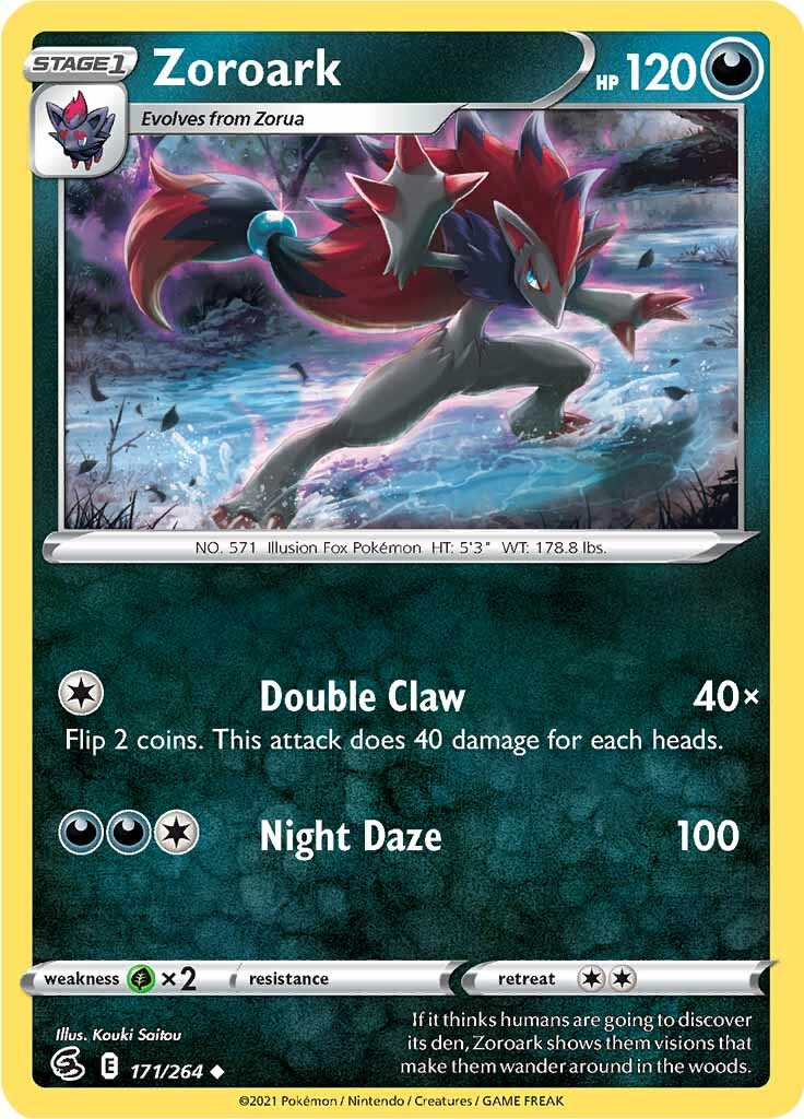 Zoroark (171/264) [Sword & Shield: Fusion Strike] | Exor Games New Glasgow