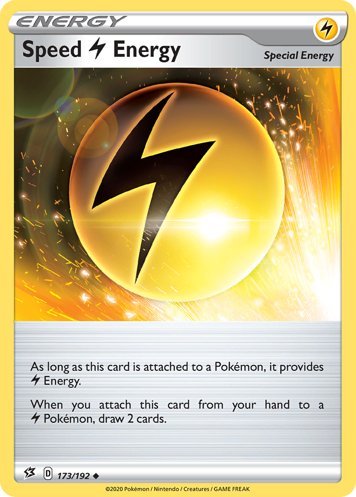 Speed Lightning Energy (173/192) [Sword & Shield: Rebel Clash] | Exor Games New Glasgow