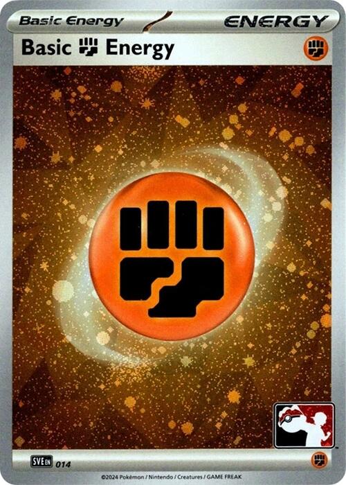 Basic Fighting Energy (014) (Cosmos Holo) [Prize Pack Series Seven] | Exor Games New Glasgow