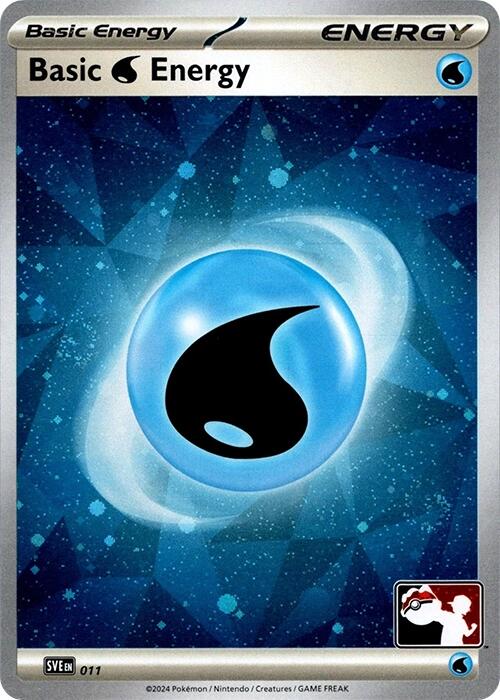 Basic Water Energy (011) (Cosmos Holo) [Prize Pack Series Seven] | Exor Games New Glasgow