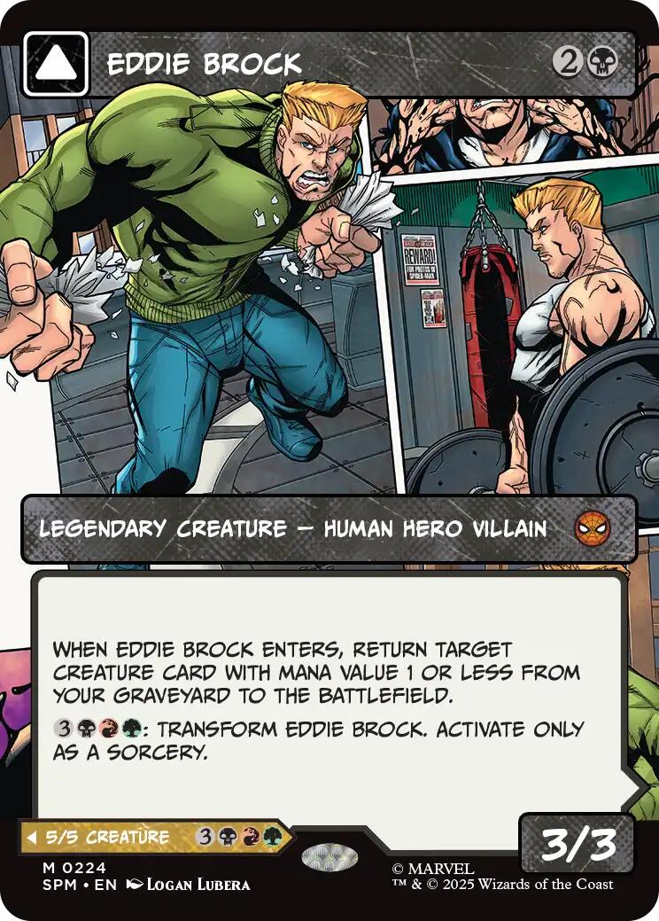Eddie Brock (0224) (Borderless) [Marvel's Spider-Man] | Exor Games New Glasgow