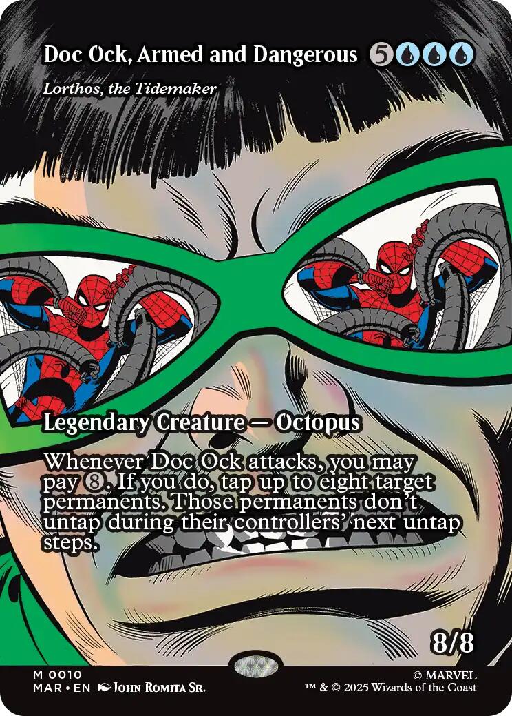 Doc Ock, Armed and Dangerous - Lorthos, the Tidemaker (Borderless) [Marvel's Spider-Man: Eternal-Legal] | Exor Games New Glasgow