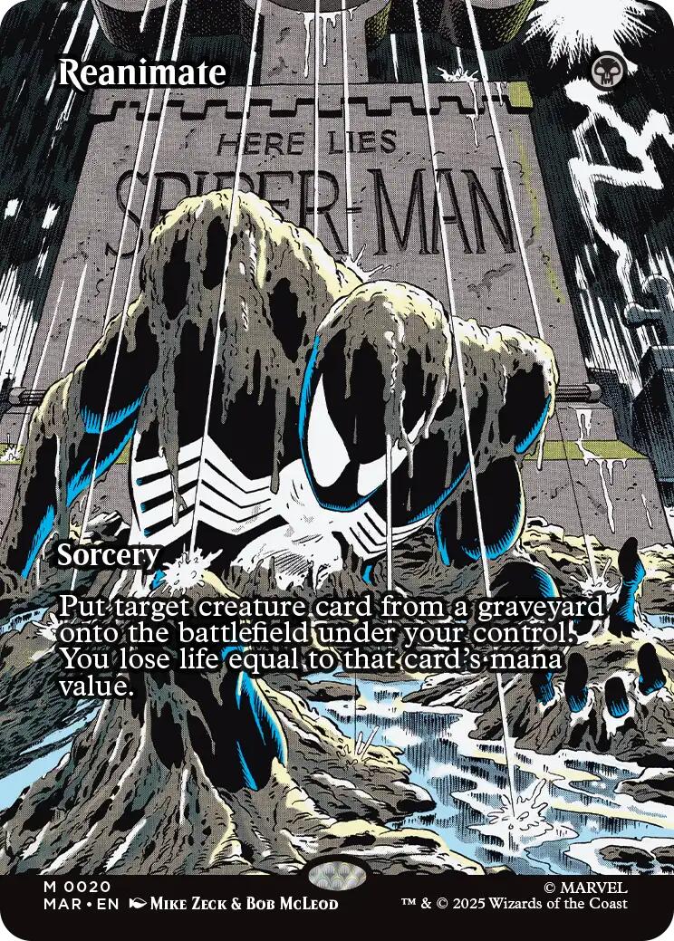 Reanimate (Borderless) [Marvel's Spider-Man: Eternal-Legal] | Exor Games New Glasgow