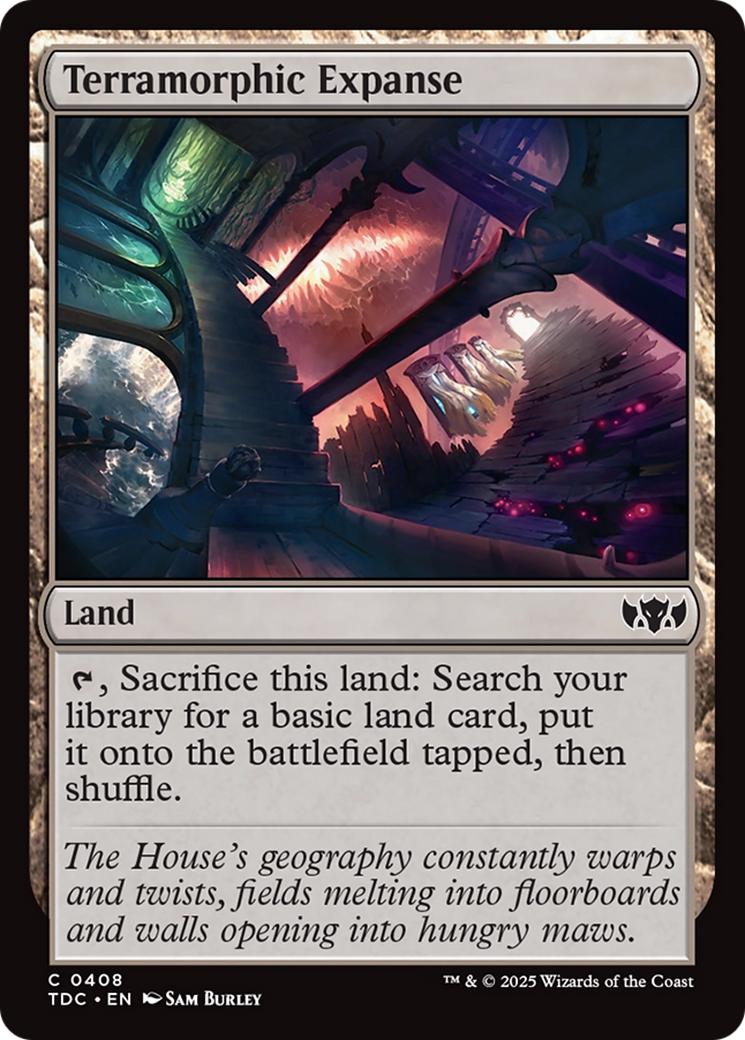 Terramorphic Expanse [Tarkir: Dragonstorm Commander] | Exor Games New Glasgow