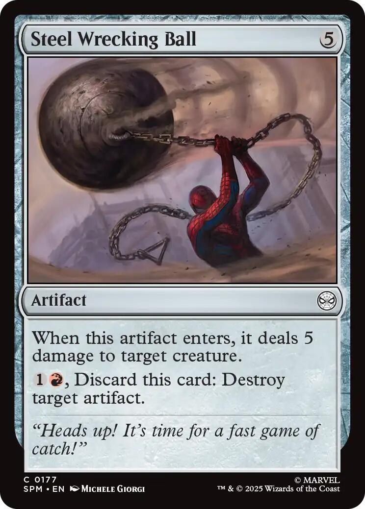 Steel Wrecking Ball [Marvel's Spider-Man] | Exor Games New Glasgow
