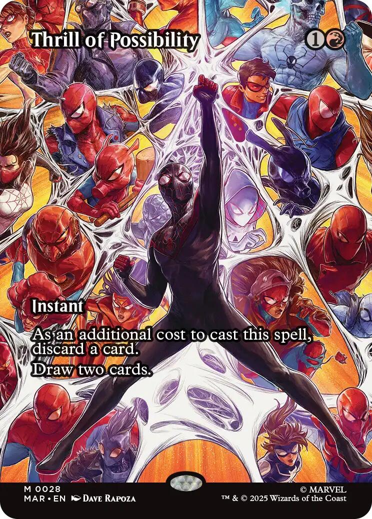 Thrill of Possibility (Borderless) [Marvel's Spider-Man: Eternal-Legal] | Exor Games New Glasgow
