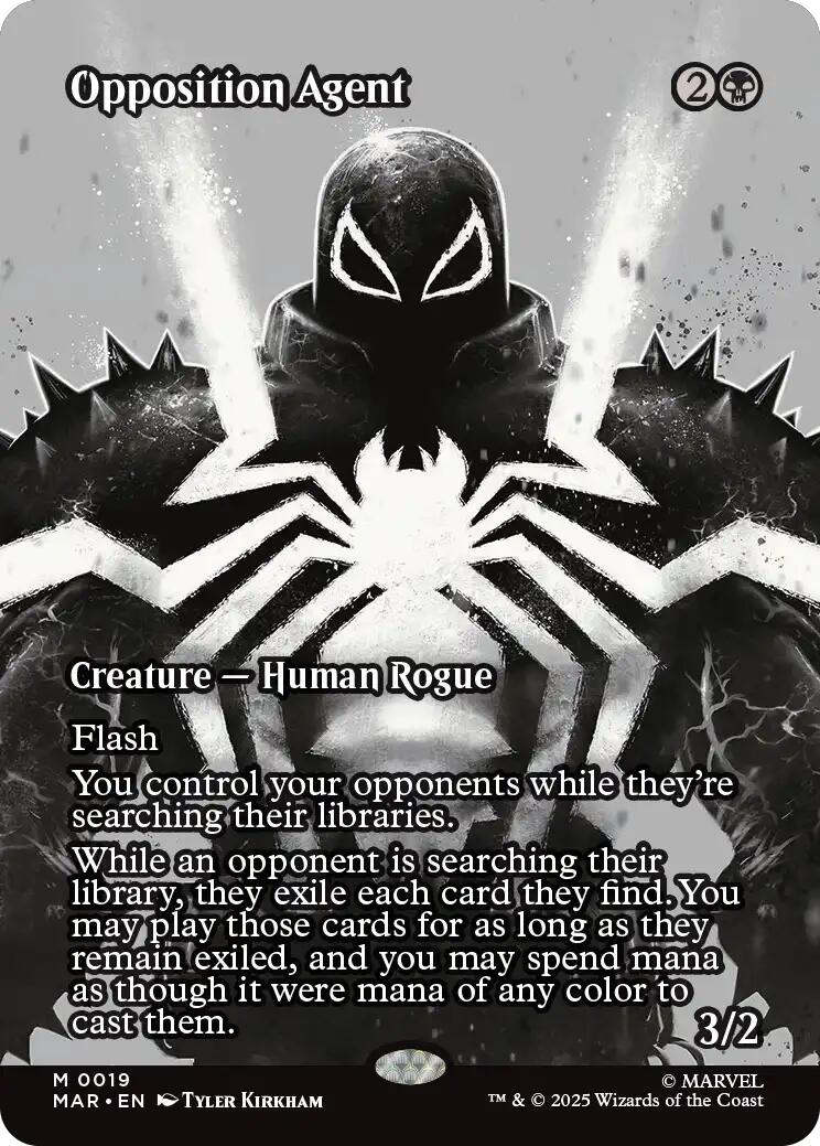 Opposition Agent (Borderless) [Marvel's Spider-Man: Eternal-Legal] | Exor Games New Glasgow