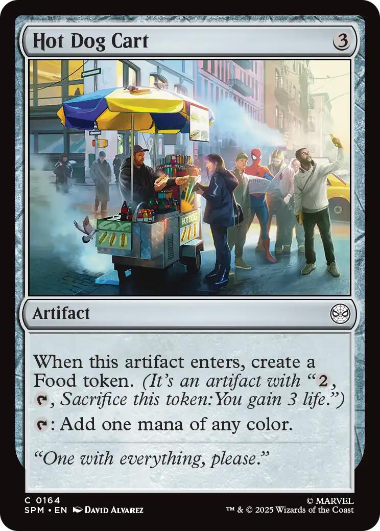 Hot Dog Cart [Marvel's Spider-Man] | Exor Games New Glasgow
