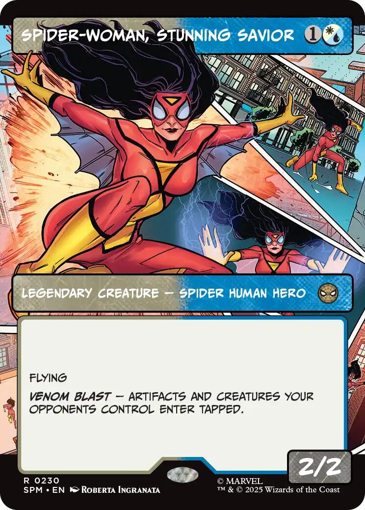 Spider-Woman, Stunning Savior (Borderless) [Marvel's Spider-Man] | Exor Games New Glasgow