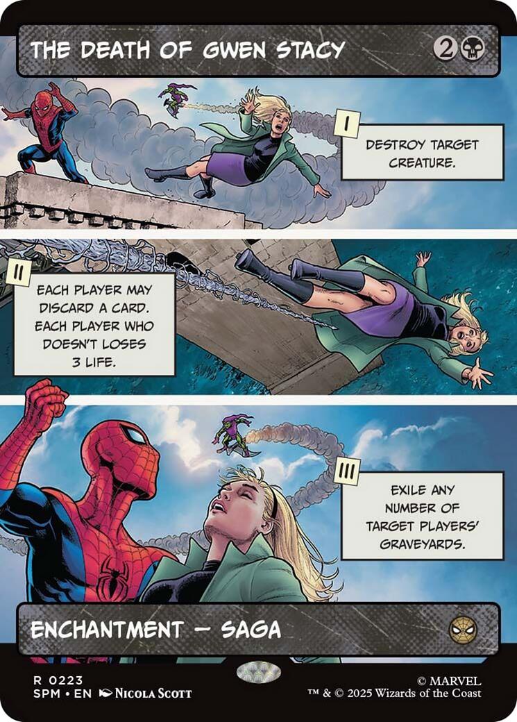 The Death of Gwen Stacy (Borderless) [Marvel's Spider-Man] | Exor Games New Glasgow