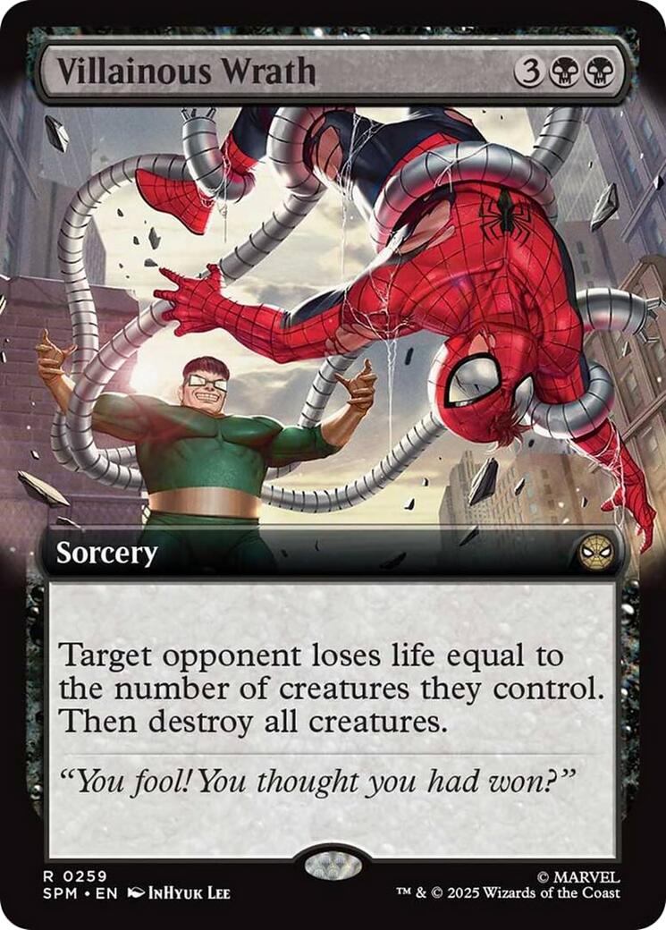 Villainous Wrath (Extended Art) [Marvel's Spider-Man] | Exor Games New Glasgow