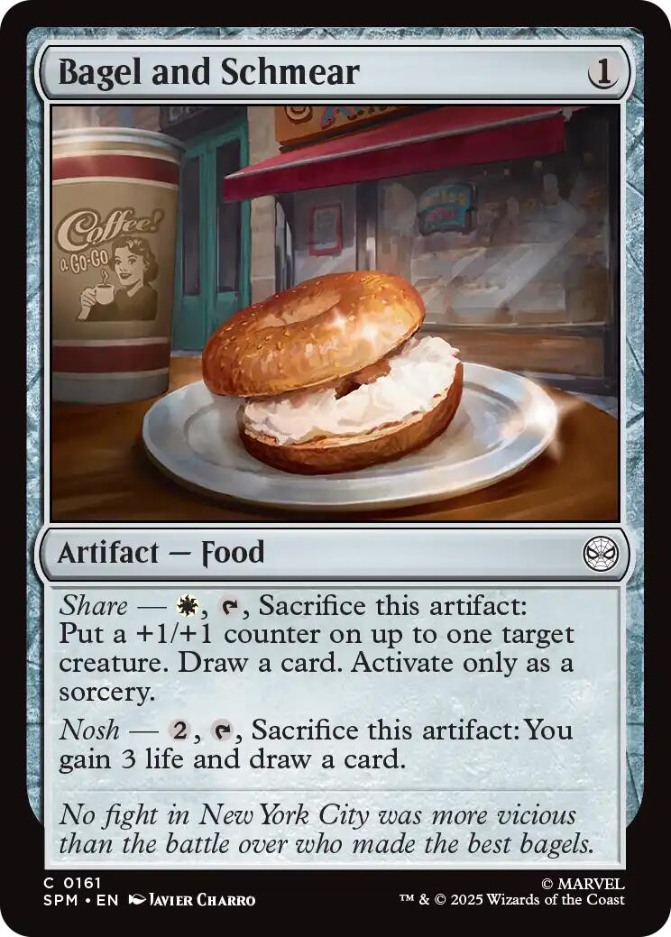 Bagel and Schmear [Marvel's Spider-Man] | Exor Games New Glasgow