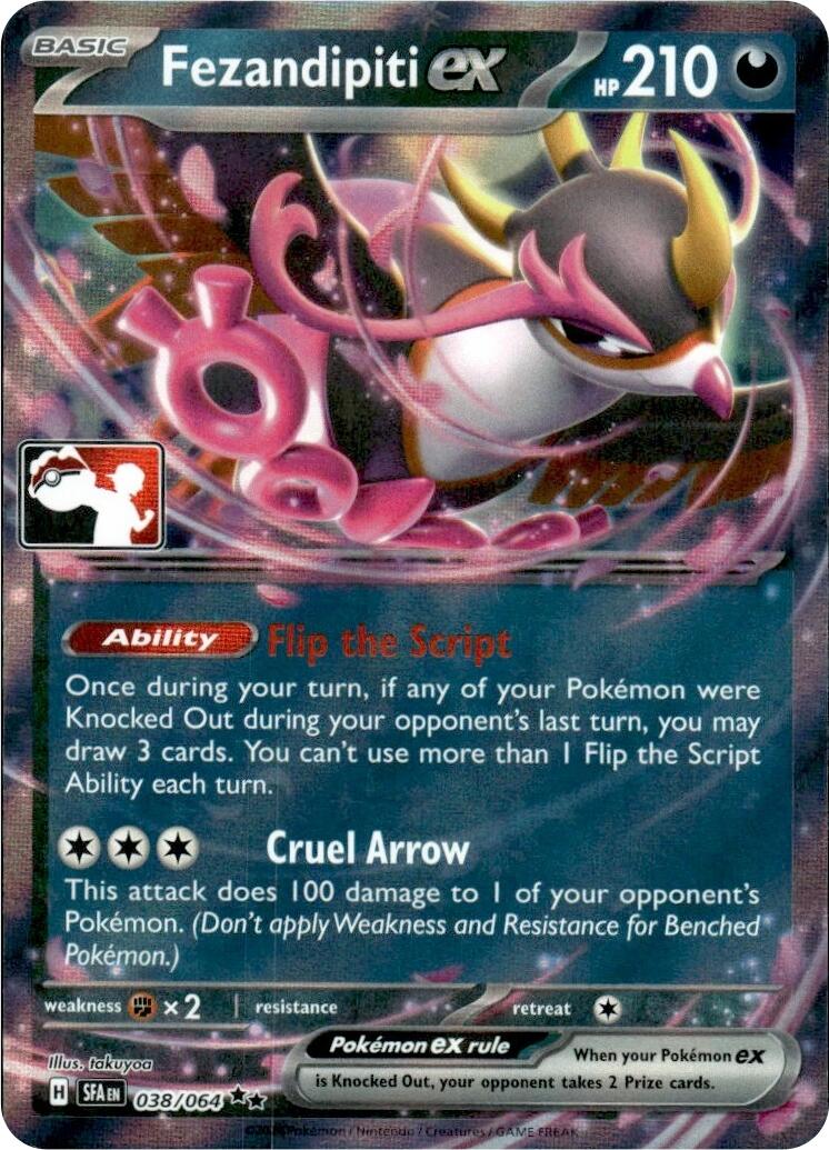Fezandipiti ex (038/064) [Prize Pack Series Seven] | Exor Games New Glasgow