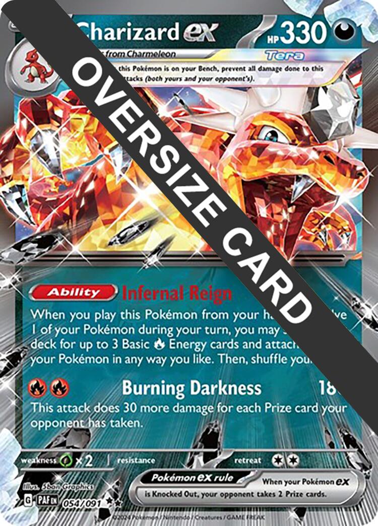Charizard ex (054/091) (Jumbo Card) [Miscellaneous Cards] | Exor Games New Glasgow