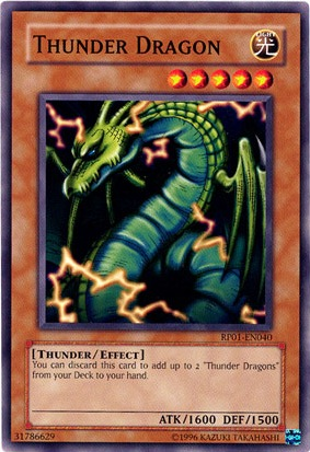 Thunder Dragon [RP01-EN040] Common | Exor Games New Glasgow