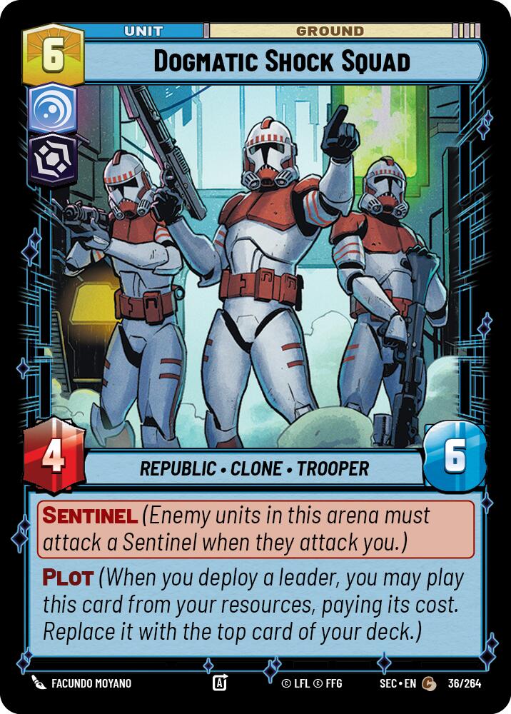 Dogmatic Shock Squad (36/264) (36/264) [Secrets of Power] | Exor Games New Glasgow