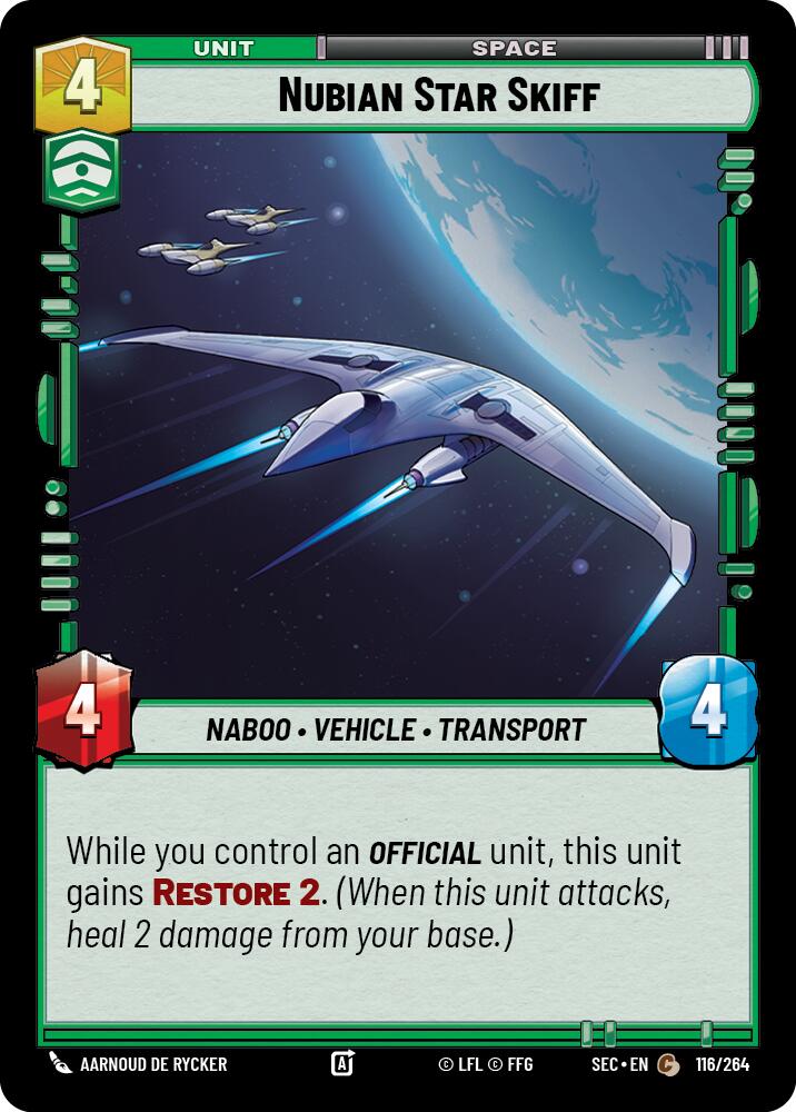 Nubian Star Skiff (116/264) (116/264) [Secrets of Power] | Exor Games New Glasgow
