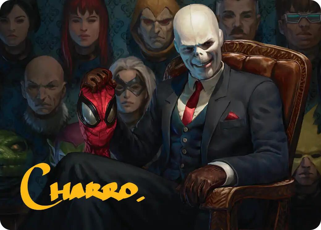 Chameleon, Master of Disguise Art Card (Gold-Stamped Signature) [Marvel's Spider-Man Art Series] | Exor Games New Glasgow