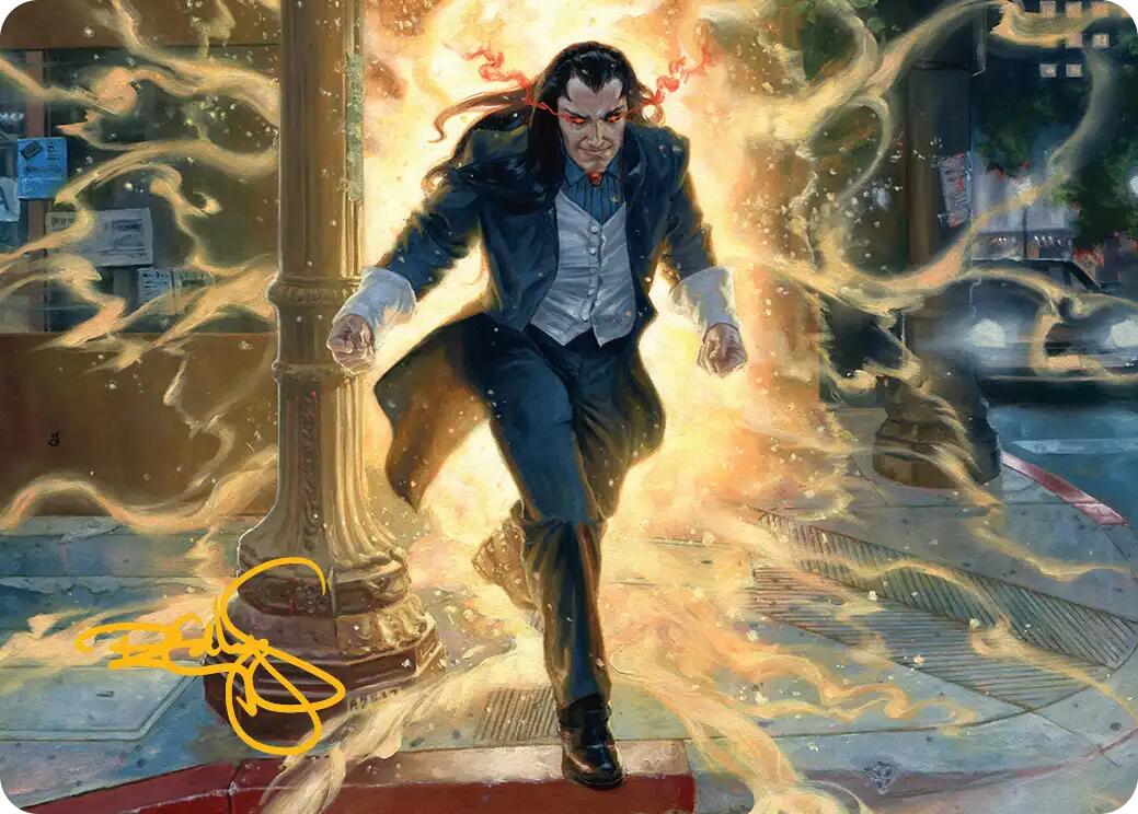Morlun, Devourer of Spiders Art Card (Gold-Stamped Signature) [Marvel's Spider-Man Art Series] | Exor Games New Glasgow